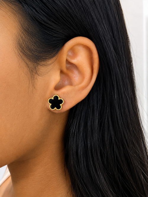 5 Leaves Clover Earrings