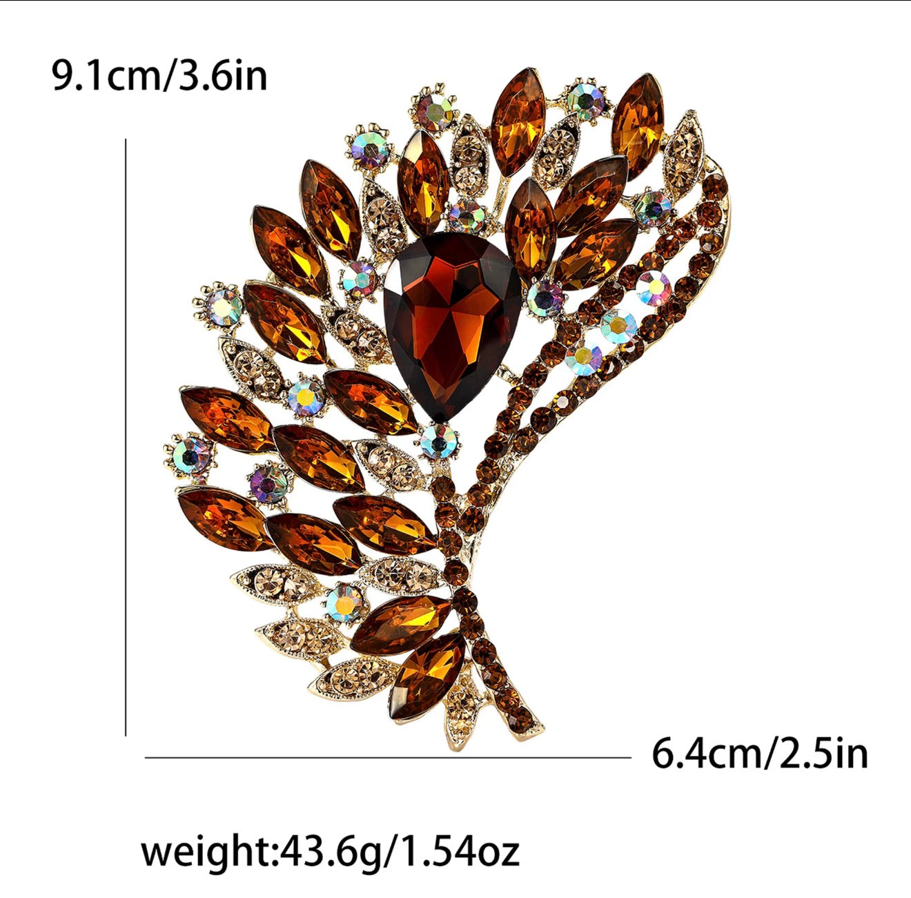 Leaf Brooch