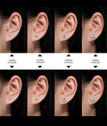 Moissanite Earring Studs