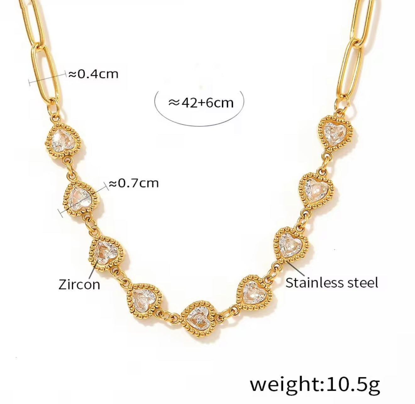 CORAZONES ZIRCONIA
