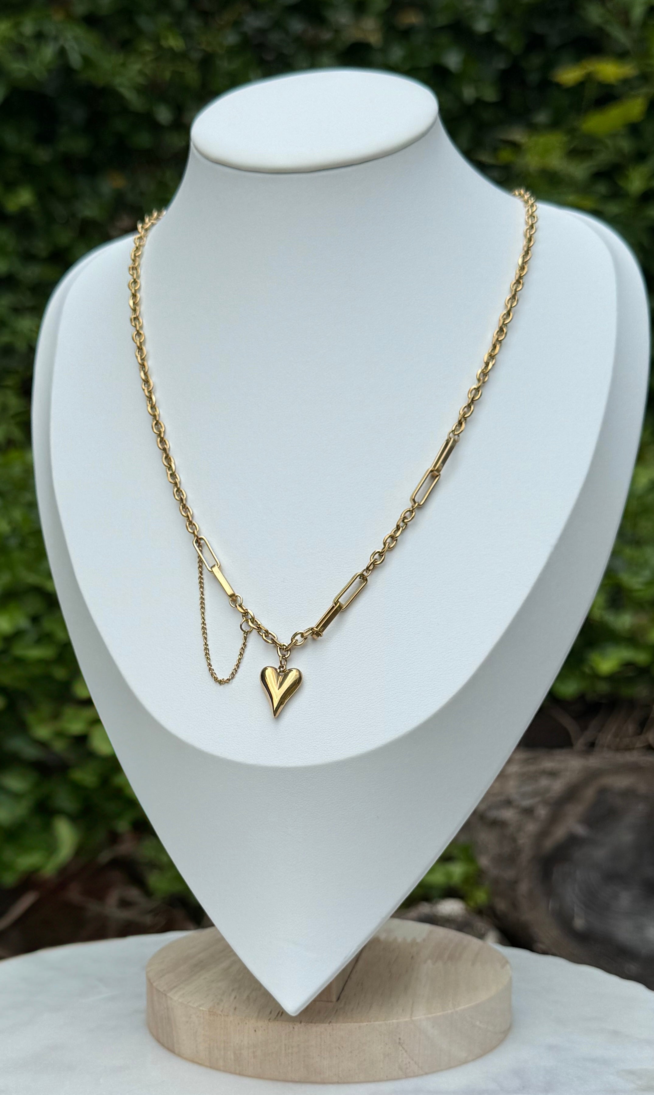 Hanging Heart Necklace