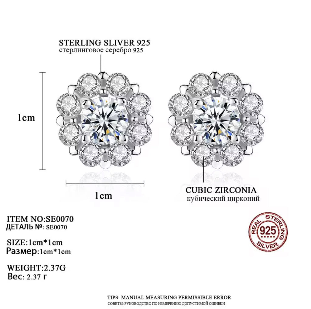 FLOWER EARRINGS