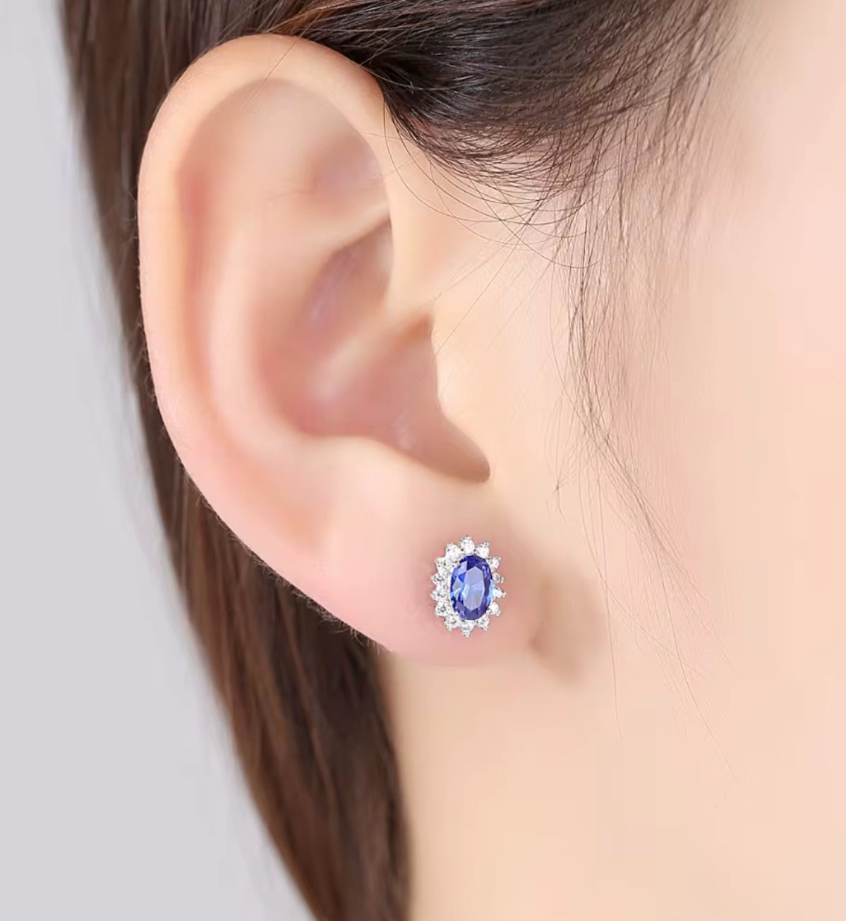 COBALT EARRINS